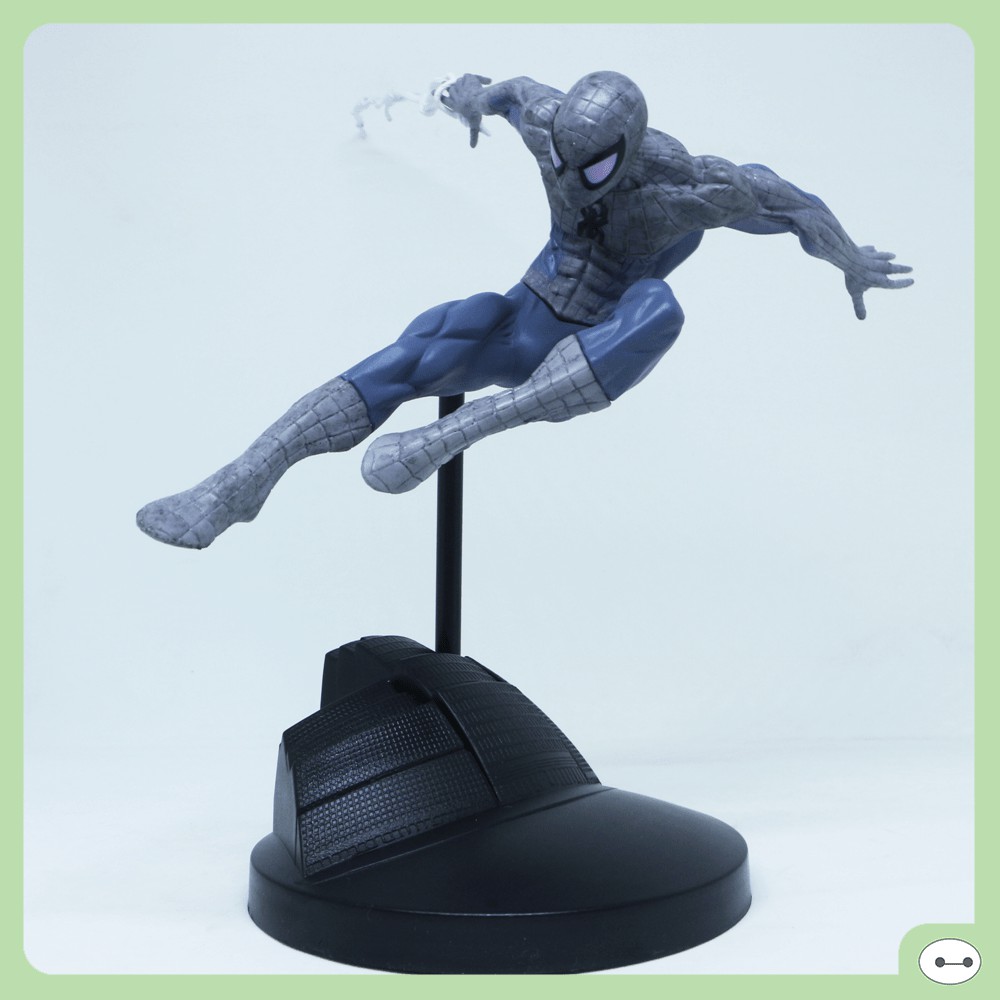 MÔ HÌNH SPIDER MAN BẮN TƠ XÁM 15CM