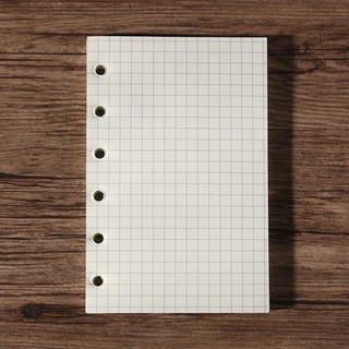 Ruột Planner A7 6 Lỗ – Giấy Kimmi Nhật 100gsm – Trơn Mịn – 45 Sheets