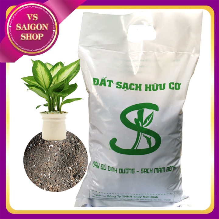 ĐẤT SẠCH HỮU CƠ: Xử Lý Mầm Bệnh Từ Trong Đất, Dinh Dưỡng Tốt Nhất Cho Cây Trồng TẶNG  HẠT GIỐNG