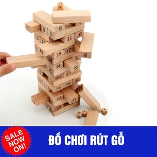 Bộ đồ chơi rút gỗ 48 thanh