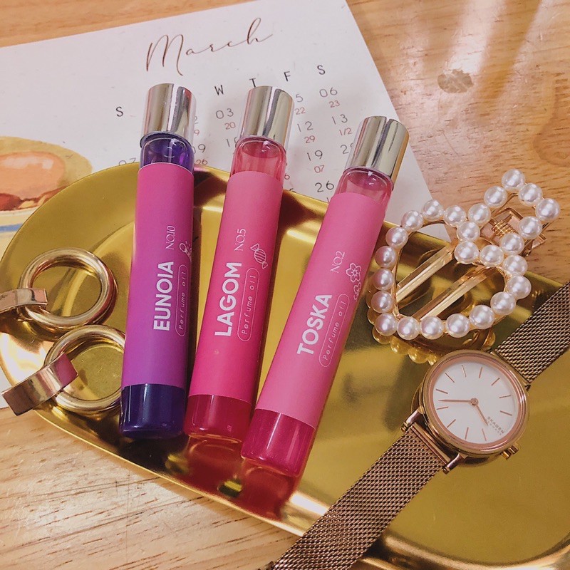 [Mã COS2704 giảm 8% đơn 250K] Tinh dầu nước hoa nhũ chảy Year perfume 10ml có nhũ