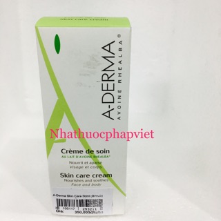 Kem dưỡng ẩm A-derma Skin Care 50ml