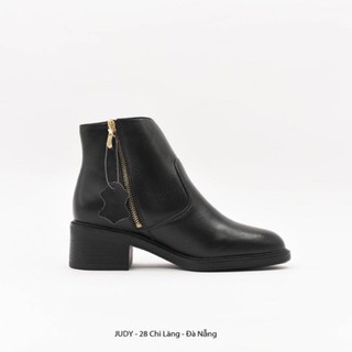 BOOT BSK KHÓA KÉO CỔ 5P ĐEN