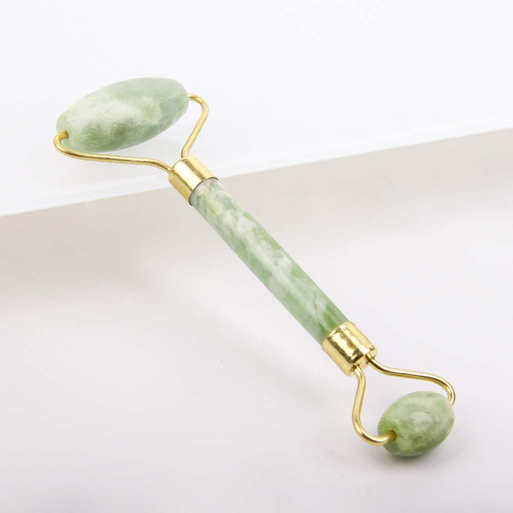 [Hàng mới về] Cây lăn massage cơ mặt và cơ thể bằng đá ngọc bích