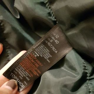 Áo Bomber Jacket TOPSHOP auth 100%