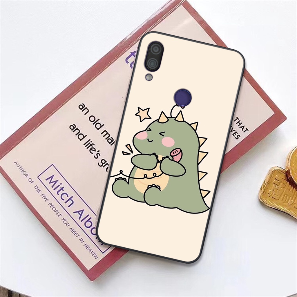 Ốp lưng Xiaomi Redmi Note 7 - Redmi 7 in hình khủng long cute