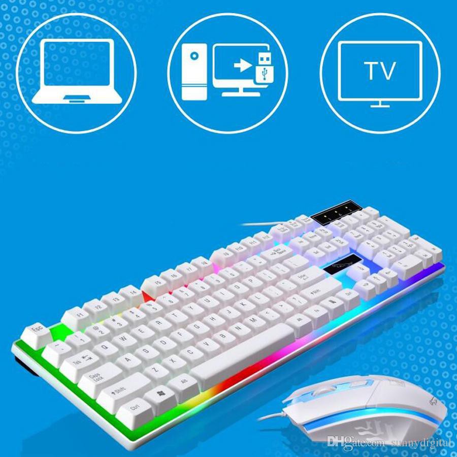 [ XẢ KHO 1 NGÀY ] Bàn phím kèm chuột máy tính Giả Cơ Con Báo G21 PRO 2019 Có LED 7 Màu Ấn Tượng | BigBuy360 - bigbuy360.vn