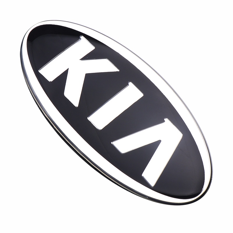 Miếng Dán Logo Bằng Hợp Kim Trang Trí Vô Lăng Xe Hơi KIA K2 K3 K5 K7 K9