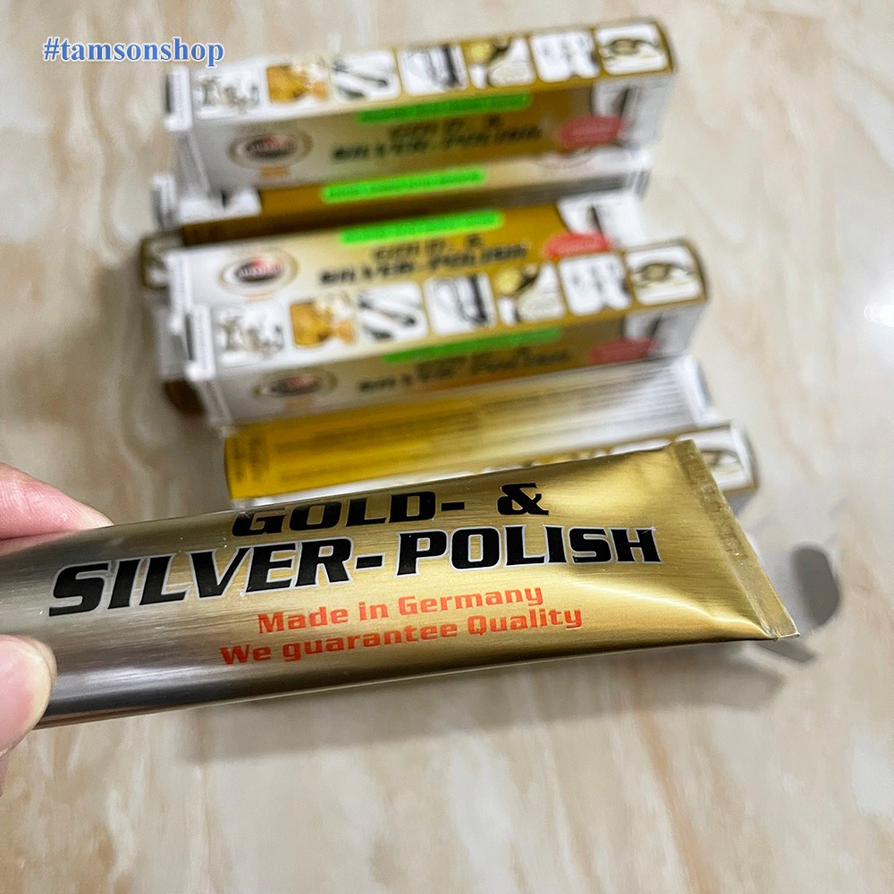 Kem Đánh Bóng Vàng Bạc Autosol Gold &amp; Silver 75ml