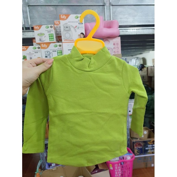 Áo cổ 3 phân cho bé trai/bé gái