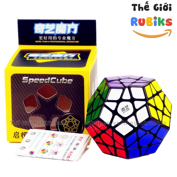 Rubik Megaminx 3x3 QiYi QiHeng S. Rubic Biến Thể 12 Mặt 3x3x3 Cube Đồ Chơi Giáo Dục Thông Minh Giải Trí.