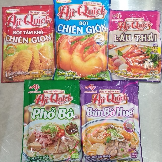 Aji-Quick gia vị nêm sẵn