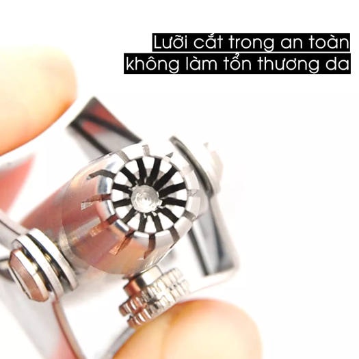 Dụng Cụ Tỉa Lông Mũi Bằng Thép Không Gỉ