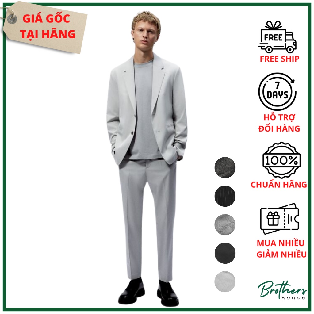 |Vải cực đẹp| Quần Âu / quần tây nam công sở Zara, lên dáng cực sang