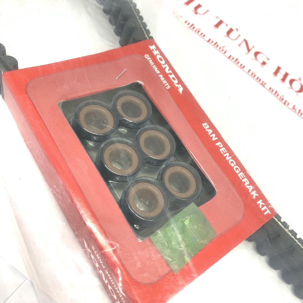 Dây curoa Vario 125-150, Click 125i-150i  có bi nhập khẩu chính hãng Honda Indonesia - PT HỒNG ÂN