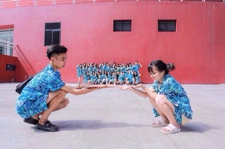 Bộ hoa quả cổ sơ mi đủ size
