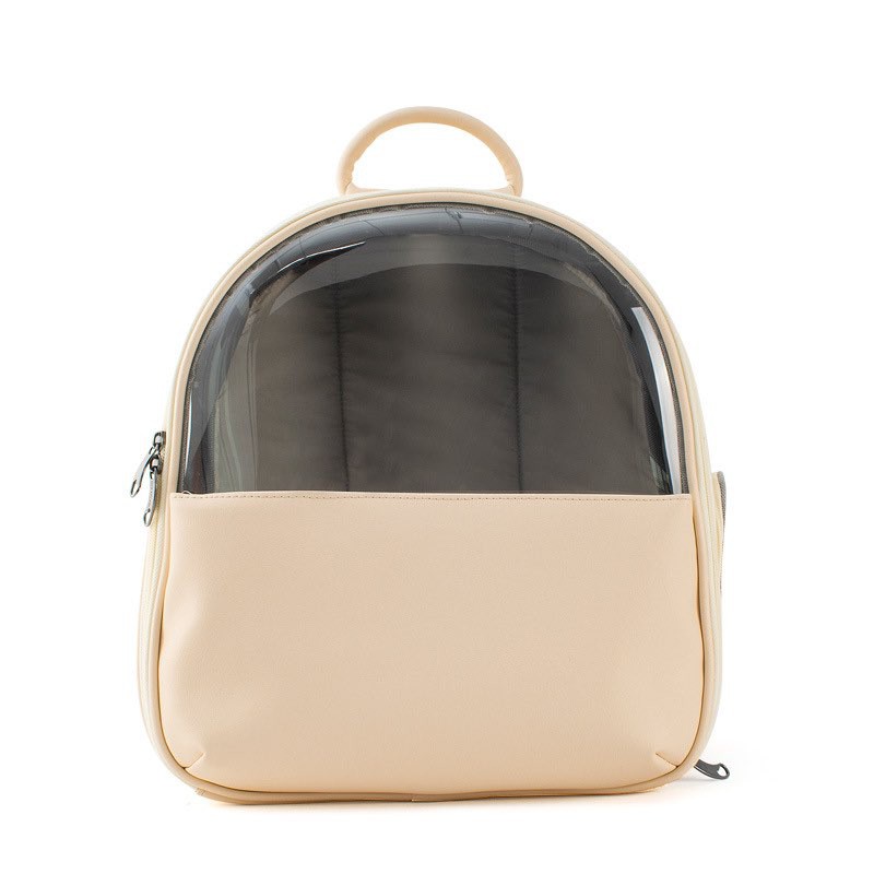 - Balo Da Vận Chuyển Thú Cưng- Balo Chó Mèo- Chống Nước- Có Mặt Kính- Thiết Kế Thời Trang