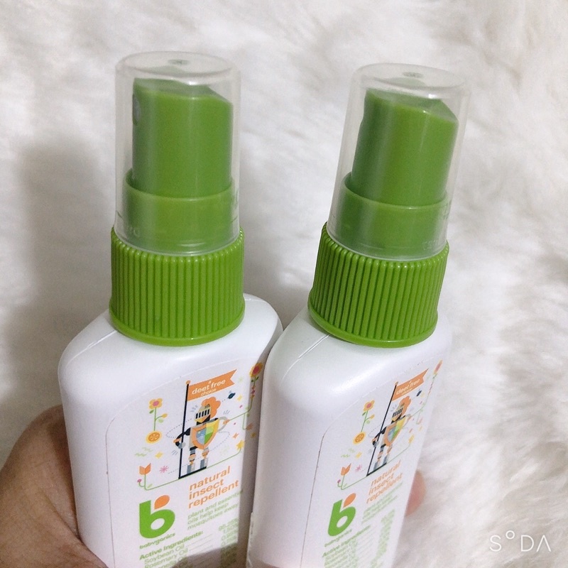 Tinh dầu xịt chống muỗi Babyganics 59ml - 177ml - Mỹ