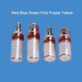 Bóng đèn E14 E27 AC 220v Led 12w nhiều màu chất lượng