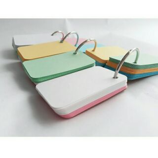 Flashcard mix 5 màu