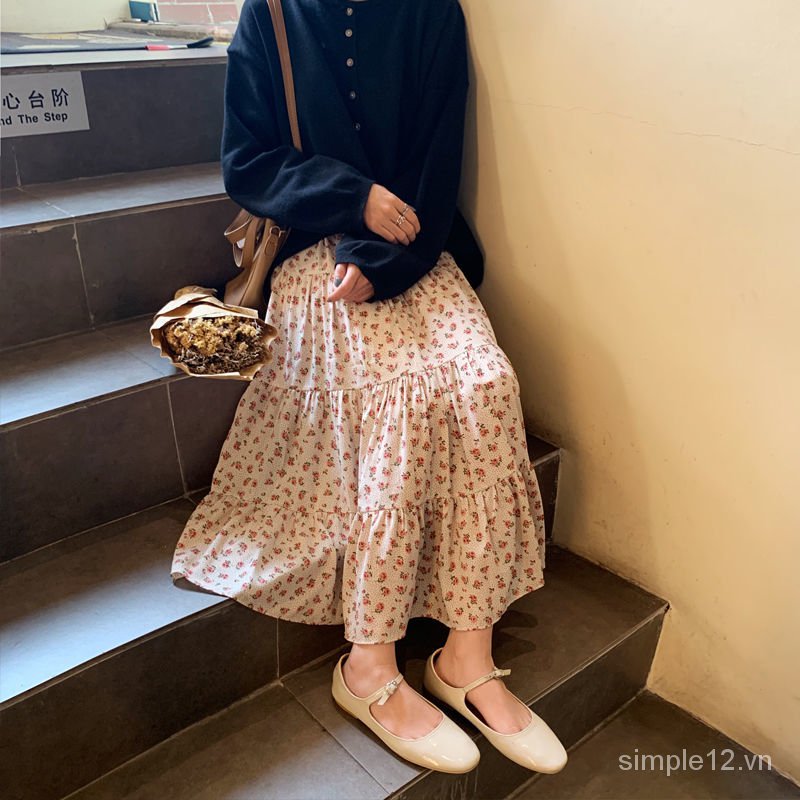Chân Váy Hoa Lưng Cao Thời Trang Hè 2021 Cho Nữ | BigBuy360 - bigbuy360.vn
