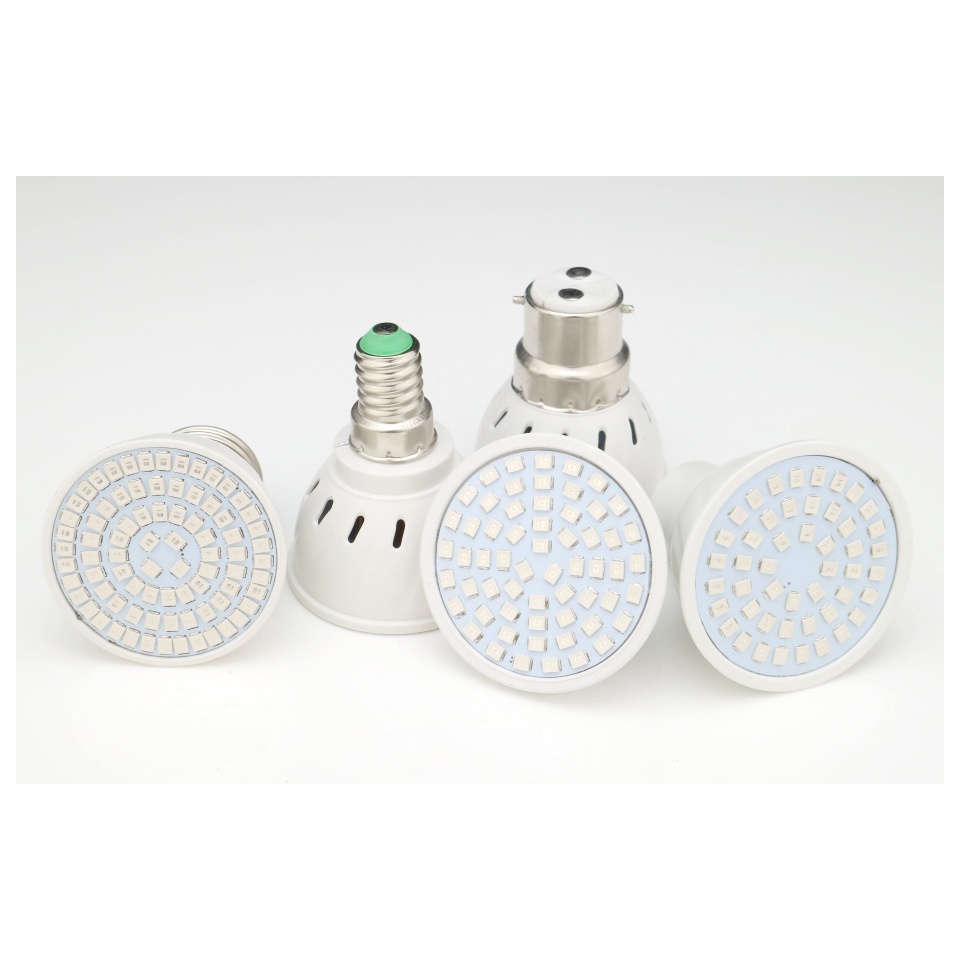 Bóng Đèn Led Trồng Cây Thủy Canh E27 E14 GU10 MR16 G5.3 220V 3w 4w 5w