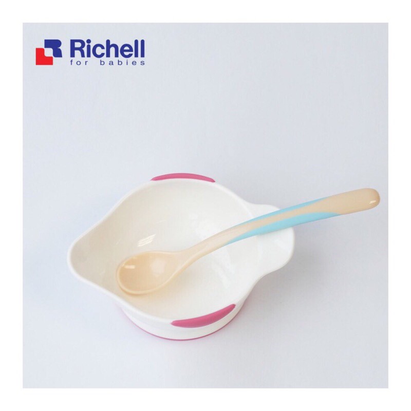 BỘ BÁT THÌA CHO BÉ ĂN DẶM NHẬT BẢN RICHELL