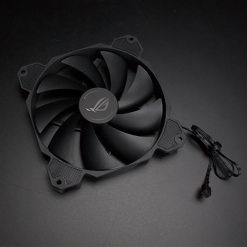 ASUS ROG Player Country 140mm Case CPU Fan 3PIN STRIX HELIOS GX601 Original Fan Giảm chấn im lặng Máy tính để bàn Máy tính tản nhiệt Máy tính làm mát CPU