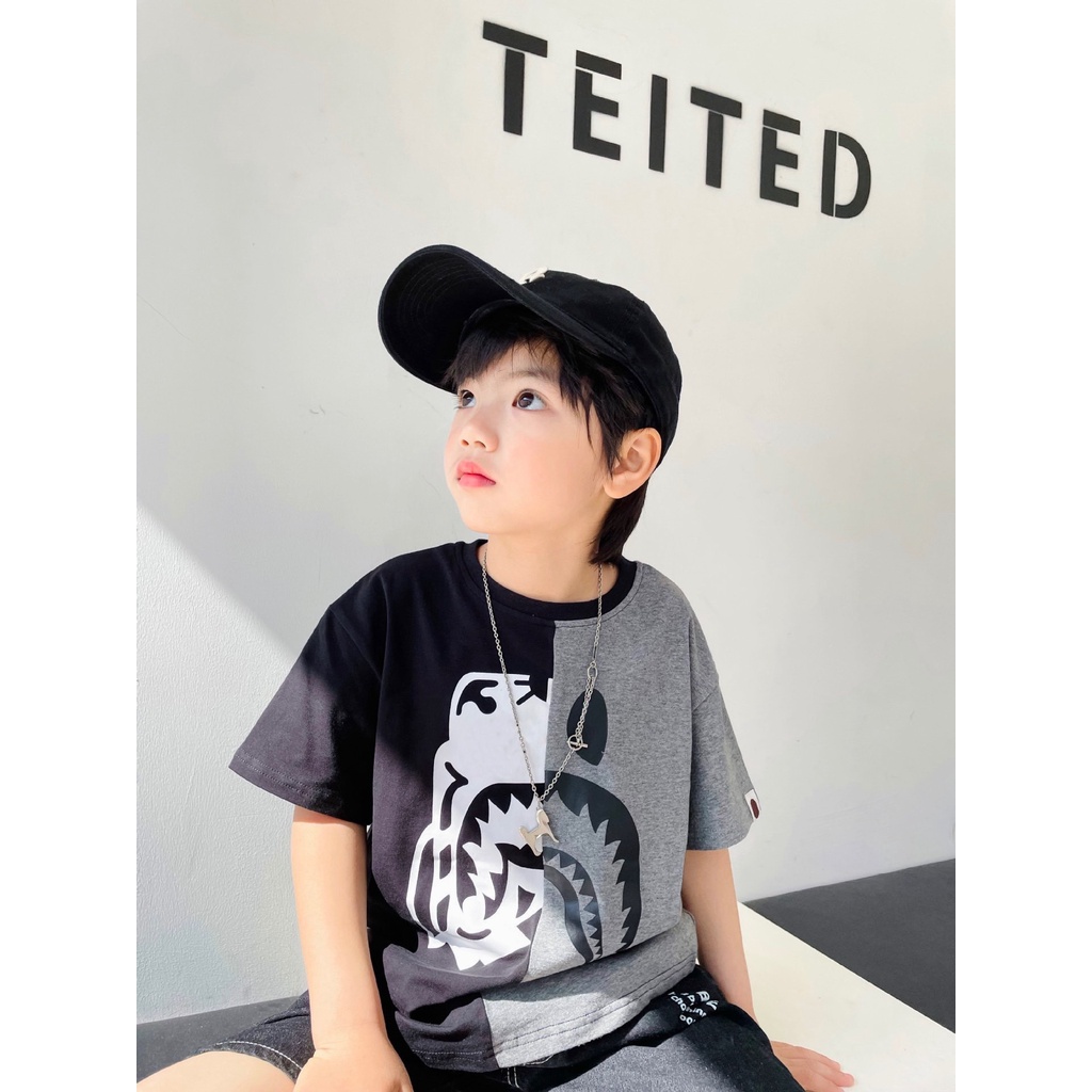 Lyvyshop - (Nhí + Đại) Áo thun tay ngắn siêu kun ngầu cho bé từ 08-38kg (giá 01 áo)