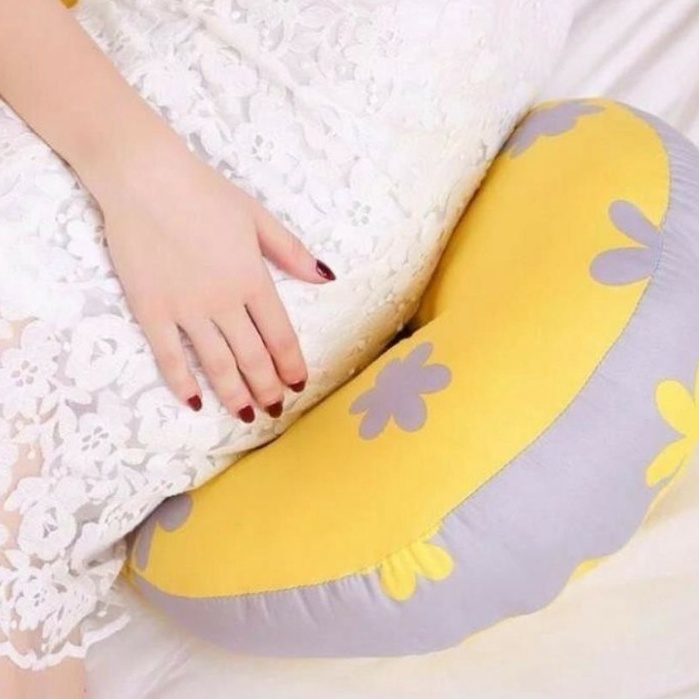 Gối ôm bà bầu cánh tiên cao cấp chống mỏi lưng, tựa lưng gác chân êm ái thoáng mát