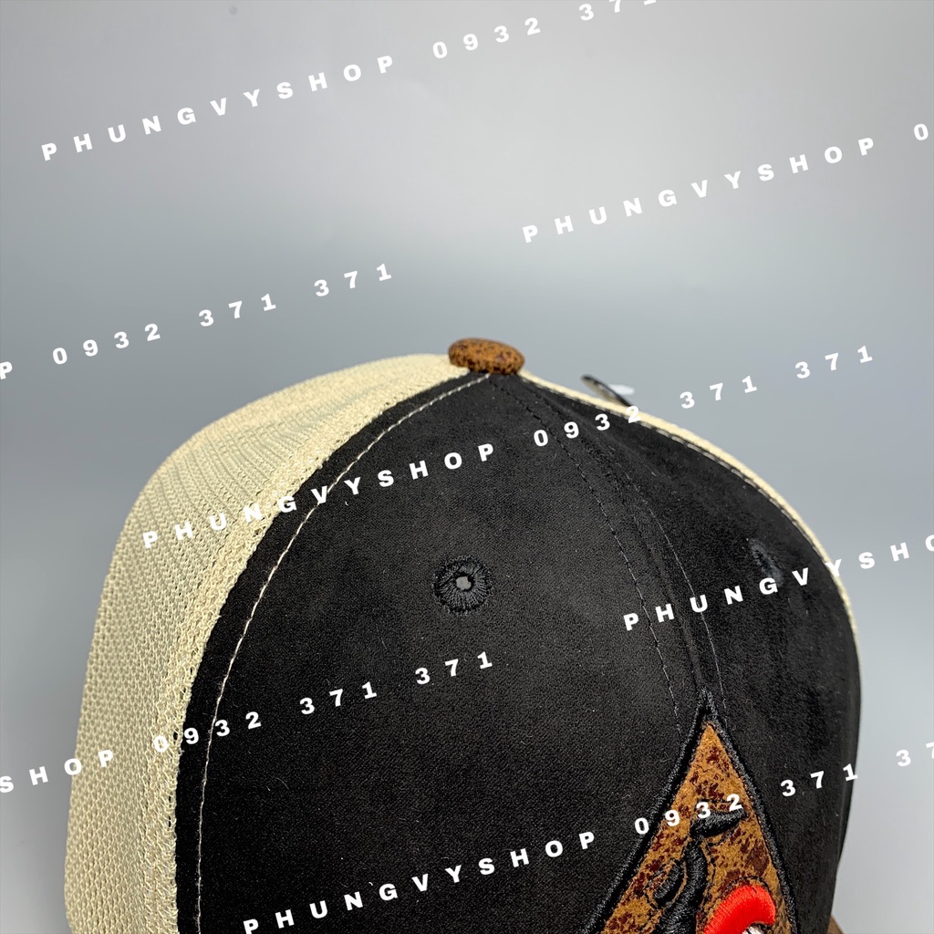 Mũ LƯỠI TRAI unisex cực hot nam nữ - KÉT CON GÀ CHỎM ĐEN KET DA NÂU - nón kết basic đơn giản