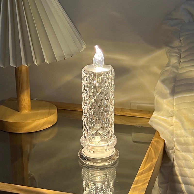 Đèn Ngủ LED Hình Cây Nến Dùng Trang Trí Phòng Ngủ Dành Cho Bé Gái