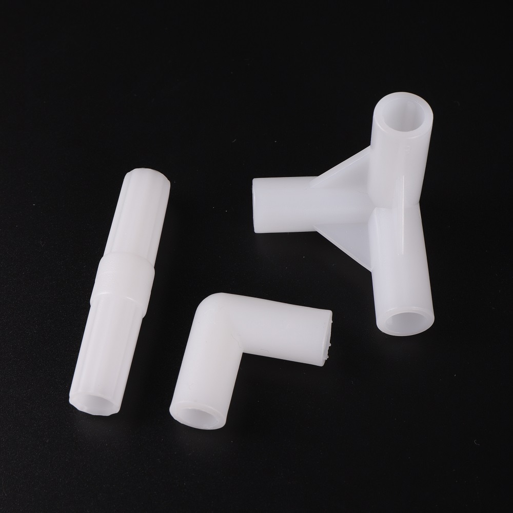 Set 3 Đầu Nối ID 8mm Chữ T Bằng Nhựa Cho Ống Nước Tưới Vườn DIY