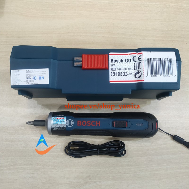 Máy vặn vít dùng pin Bosch Go Solo, hàng chính hãng Bosch, sản xuất theo công nghệ của Đức, giá tốt nhất