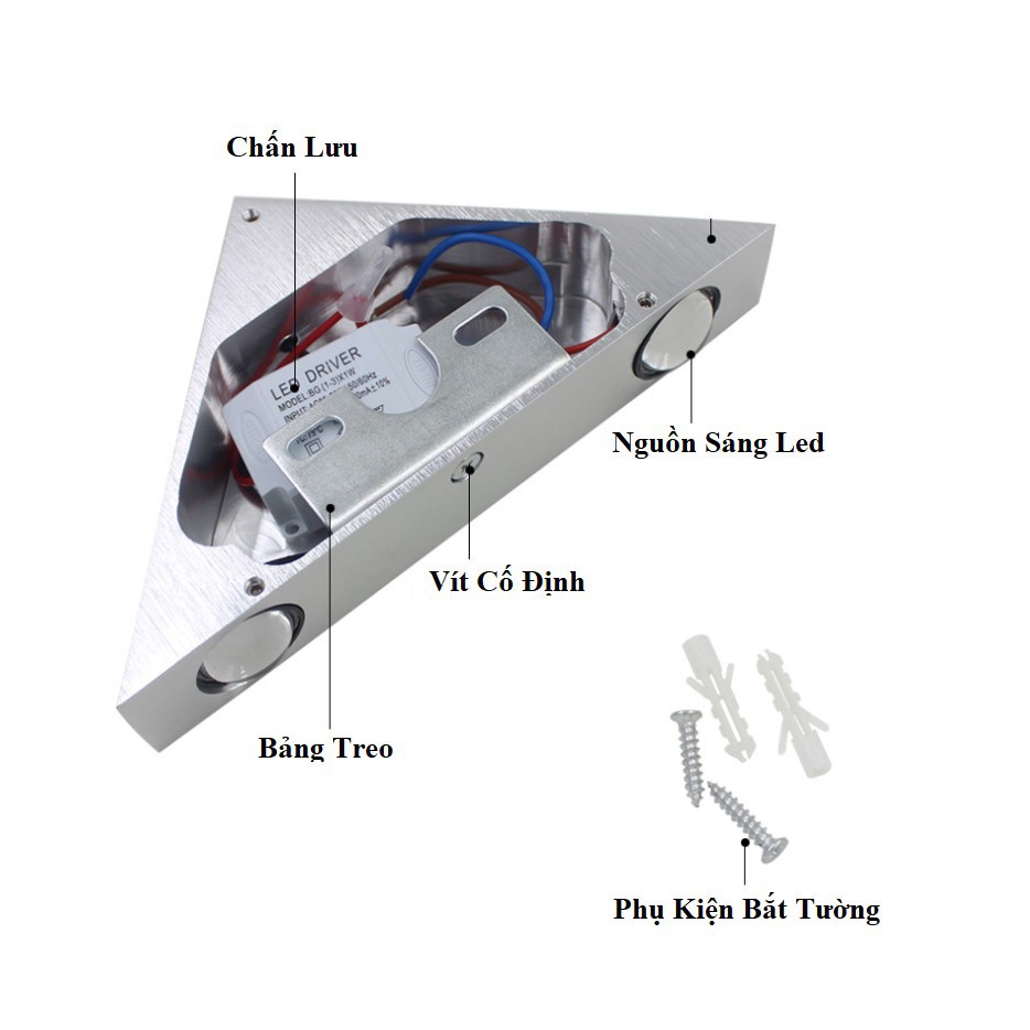 Đèn tường VISY kiểu dáng độc đáo, hiện đại trang trí nội thất sang trọng [ ẢNH THẬT 100%].