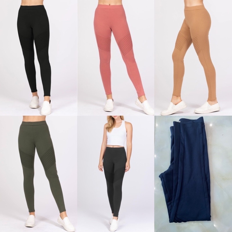 Quần legging Active USA cạp cao