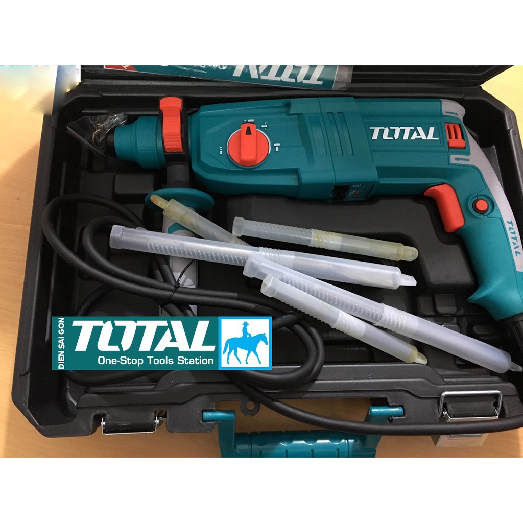 TOTAL Máy khoan búa xoay 800W TH308268