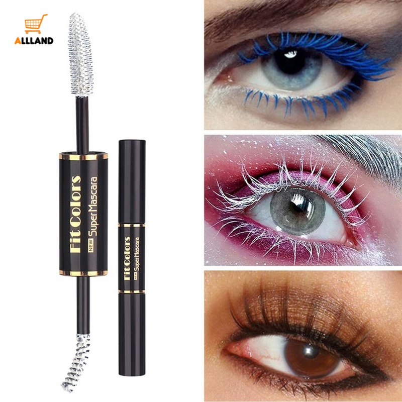 Mascara Hai Đầu Chống Thấm Nước Nhanh Khô Làm Dài Và Cong Mi Với 5 Màu Lựa Chọn