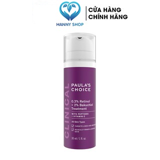 Tinh Chất Retinol Và Bakuchiol Paula's Choice Clinical 0.3% Retinol + 2% Bakuchiol 30Ml Mã 8015