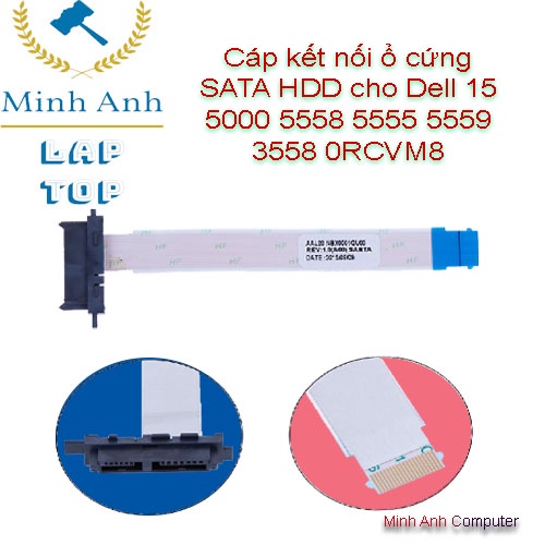 Cáp Kết Nối Ổ Cứng Sata Cho Dell 15 5000 5558 5555 5559 3558