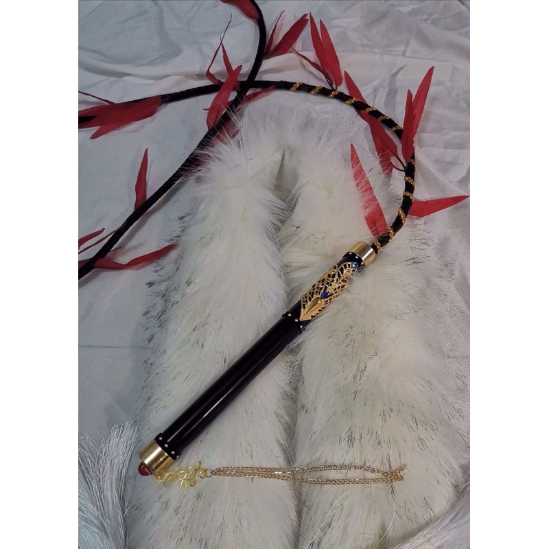Đạo cụ cosplay thiên vấn trong husky và sư tôn mèo trắng của hắn