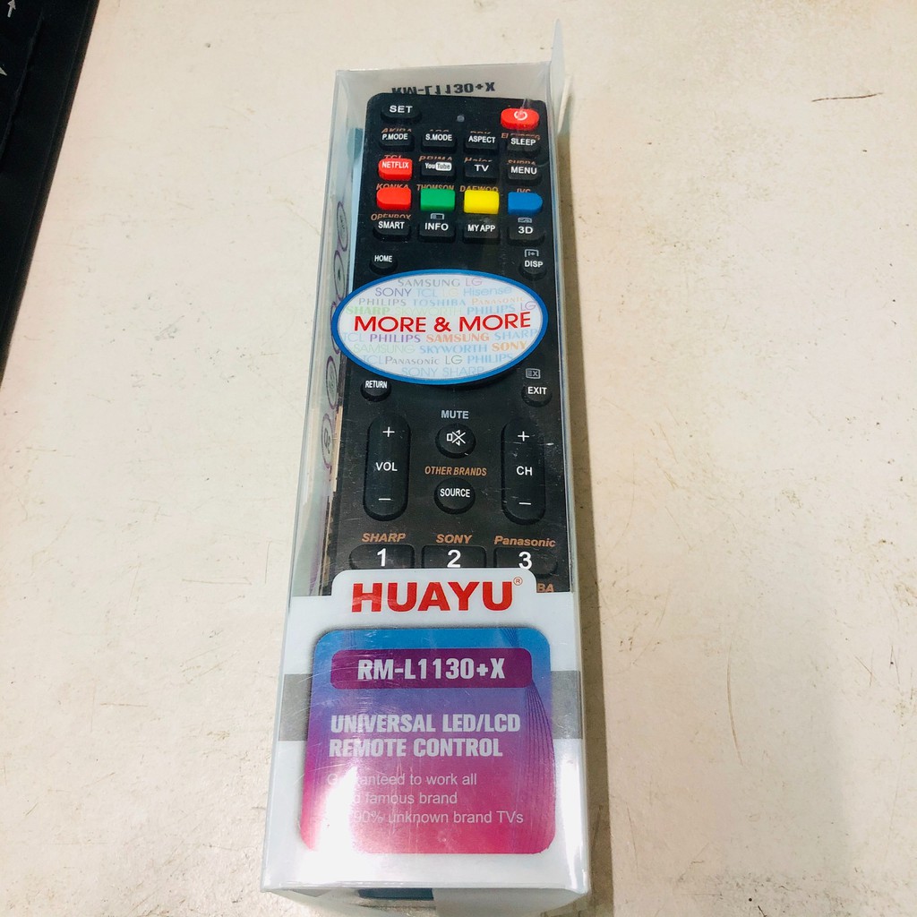 Điều khiển TV đa năng dùng cho cả các đời TV thường và TV Smart - Remote TV thông minh đa năng