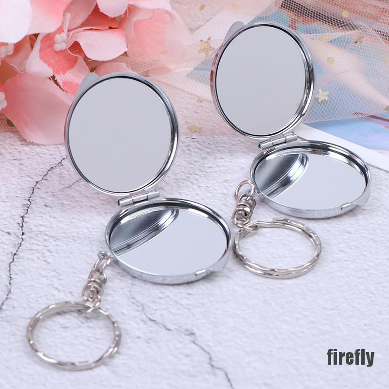 Gương Gấp Gọn Kèm Móc Khóa Thời Trang Tiện Lợi