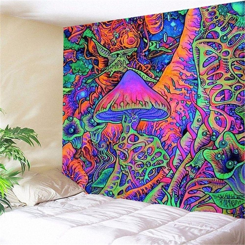 Thảm Treo Tường Phong Cách Hippie Độc Đáo Trang Trí Nhà Cửa