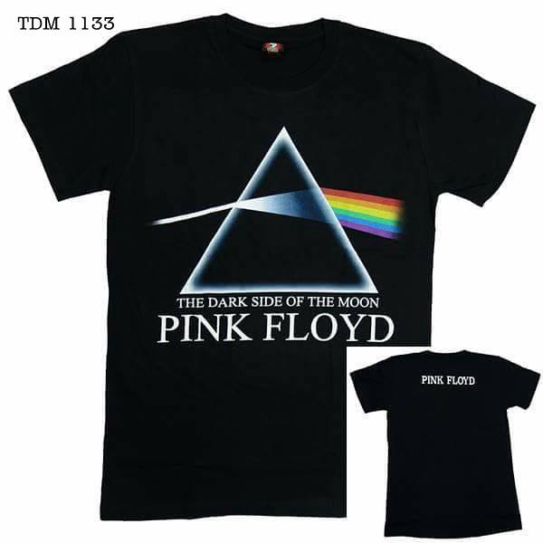 Áo Rock band tee: áo phông 100% cottong - hàng Thái Lan - Pink Floyd TDM 1133 over size nam nữ đều mặc được