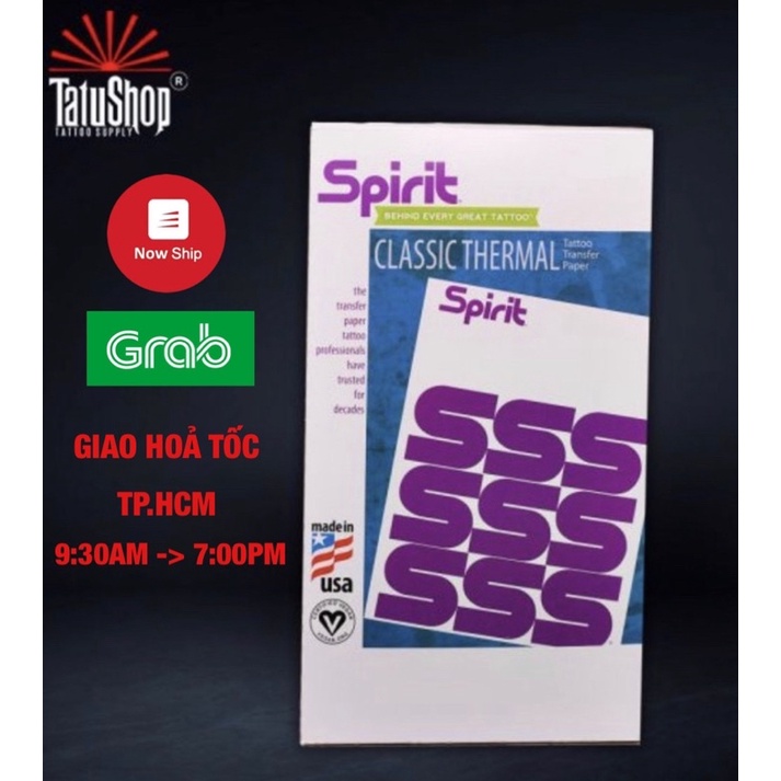 Giấy Scan máy Spirit Loại Giấy Ngắn - Made in USA