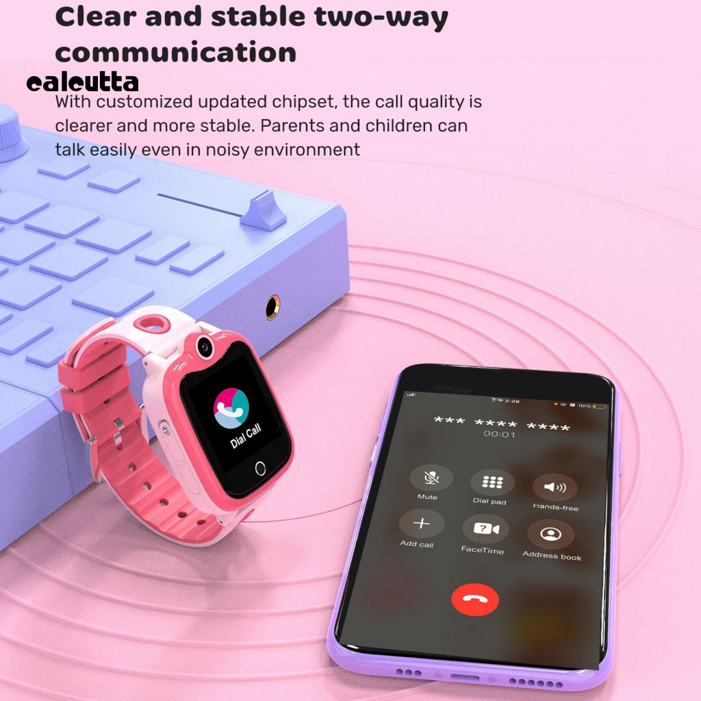 Đồng Hồ Điện Tử Thông Minh D06S GPS Đa Năng Cho Trẻ Em
