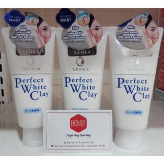 Sữa rửa mặt Senka Perfect White Clay
