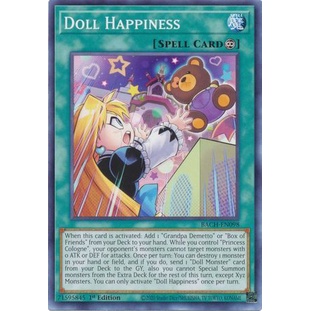 Thẻ bài Yugioh - TCG - Doll Happiness / BACH-EN098'