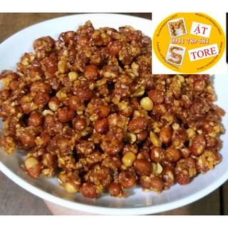 500G ĐẬU PHỘNG LẮC TỎI ỚT MẬT STORE (CHAY/ MẶN)